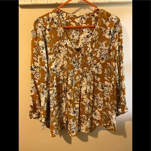 XL super soft top by Fun 2 Fun by Stitch fix.  Beautiful colors for fall wear!